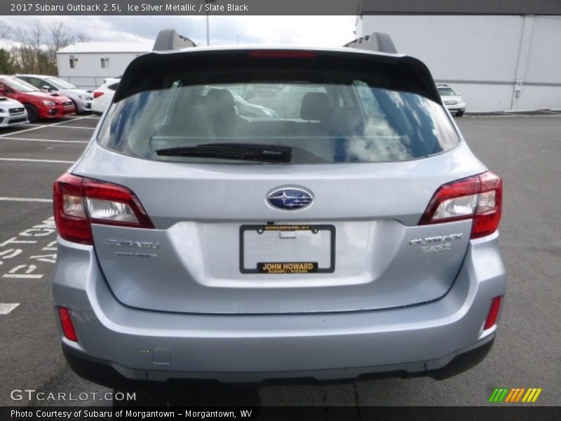 Ice Silver Metallic / Slate Black 2017 Subaru Outback 2.5i