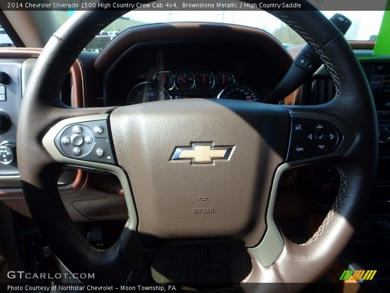 Brownstone Metallic / High Country Saddle 2014 Chevrolet Silverado 1500 High Country Crew Cab 4x4