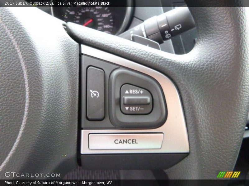Ice Silver Metallic / Slate Black 2017 Subaru Outback 2.5i