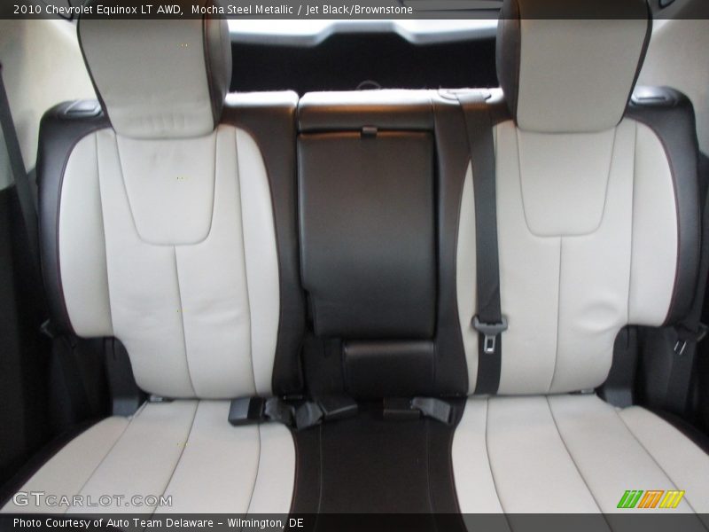 Mocha Steel Metallic / Jet Black/Brownstone 2010 Chevrolet Equinox LT AWD