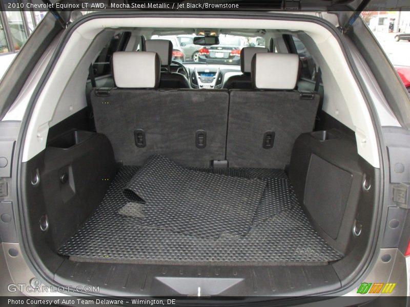 Mocha Steel Metallic / Jet Black/Brownstone 2010 Chevrolet Equinox LT AWD
