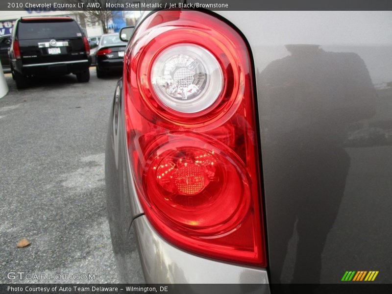 Mocha Steel Metallic / Jet Black/Brownstone 2010 Chevrolet Equinox LT AWD