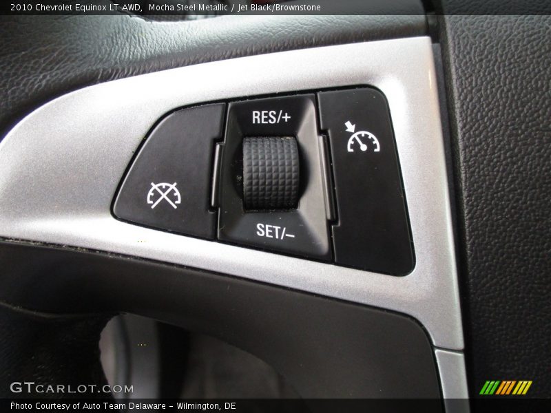 Mocha Steel Metallic / Jet Black/Brownstone 2010 Chevrolet Equinox LT AWD