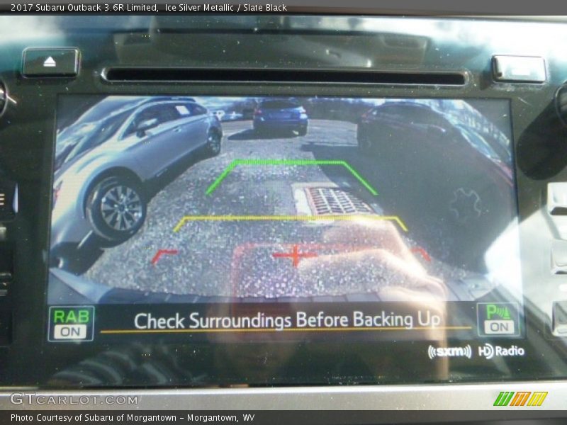 Ice Silver Metallic / Slate Black 2017 Subaru Outback 3.6R Limited