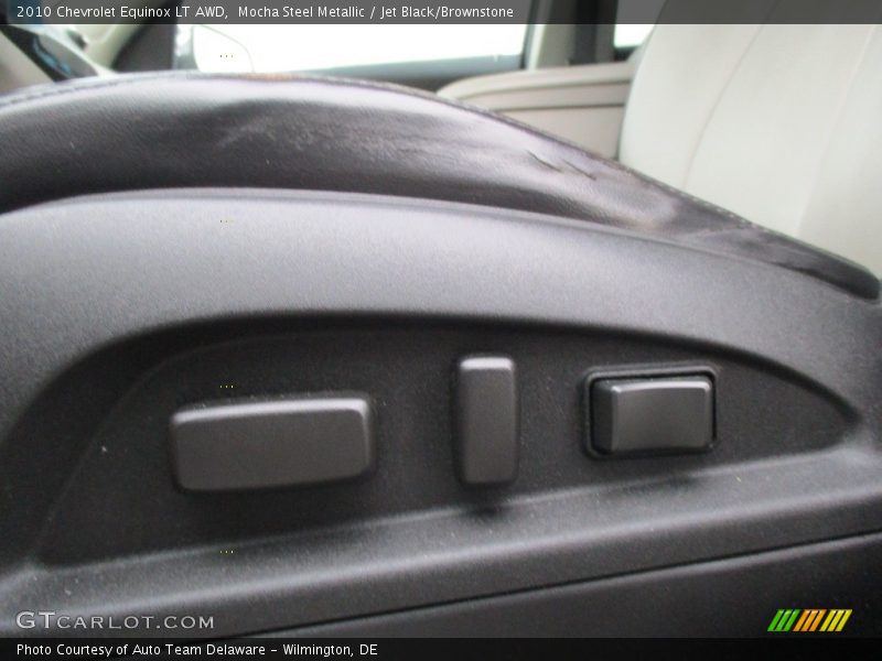 Mocha Steel Metallic / Jet Black/Brownstone 2010 Chevrolet Equinox LT AWD
