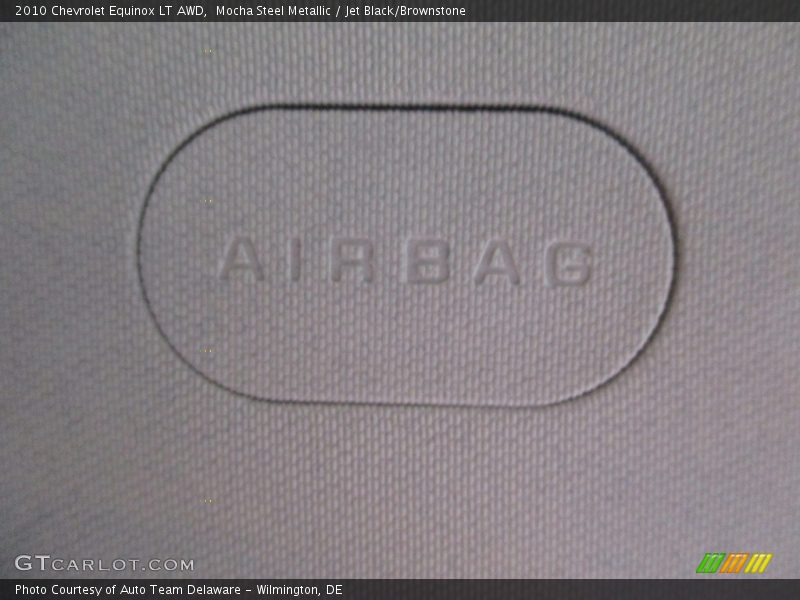 Mocha Steel Metallic / Jet Black/Brownstone 2010 Chevrolet Equinox LT AWD