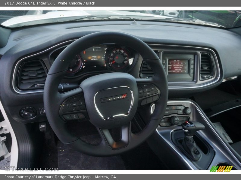 White Knuckle / Black 2017 Dodge Challenger SXT