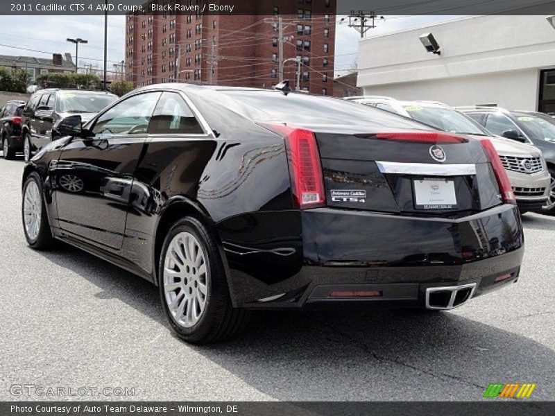 Black Raven / Ebony 2011 Cadillac CTS 4 AWD Coupe