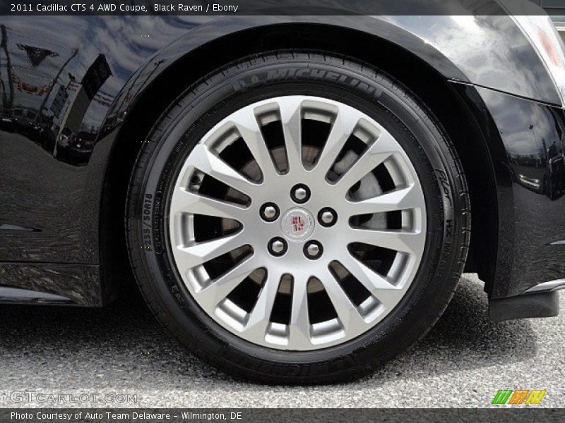 Black Raven / Ebony 2011 Cadillac CTS 4 AWD Coupe