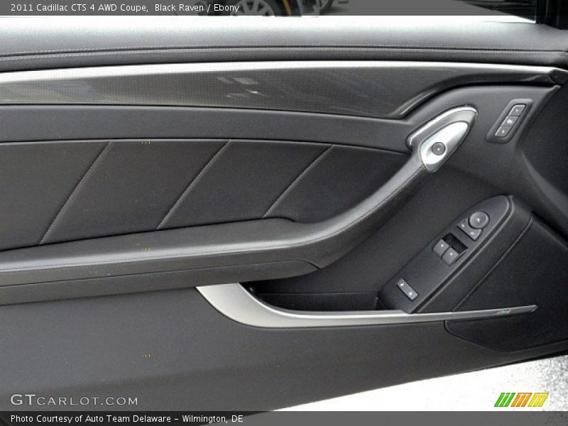 Black Raven / Ebony 2011 Cadillac CTS 4 AWD Coupe