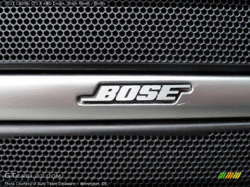 Black Raven / Ebony 2011 Cadillac CTS 4 AWD Coupe