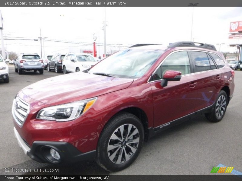 Venetian Red Pearl / Warm Ivory 2017 Subaru Outback 2.5i Limited