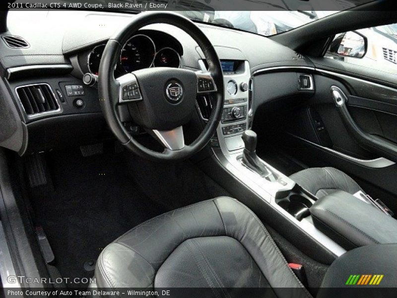 Black Raven / Ebony 2011 Cadillac CTS 4 AWD Coupe