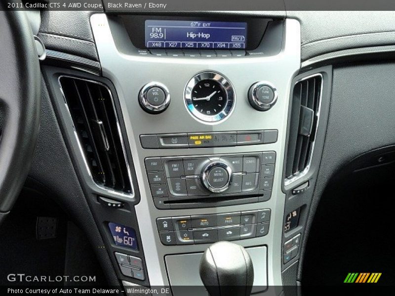 Black Raven / Ebony 2011 Cadillac CTS 4 AWD Coupe