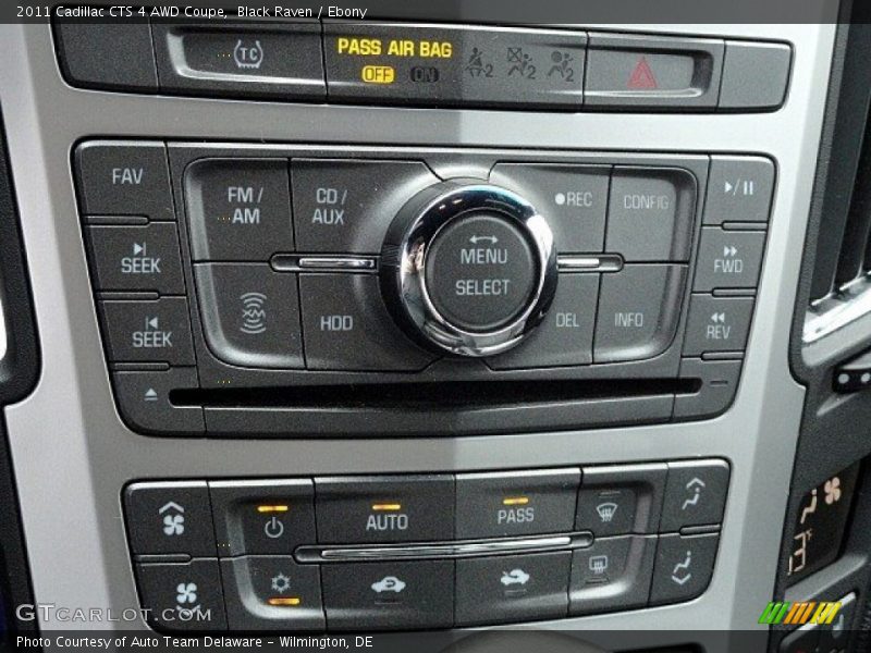 Black Raven / Ebony 2011 Cadillac CTS 4 AWD Coupe