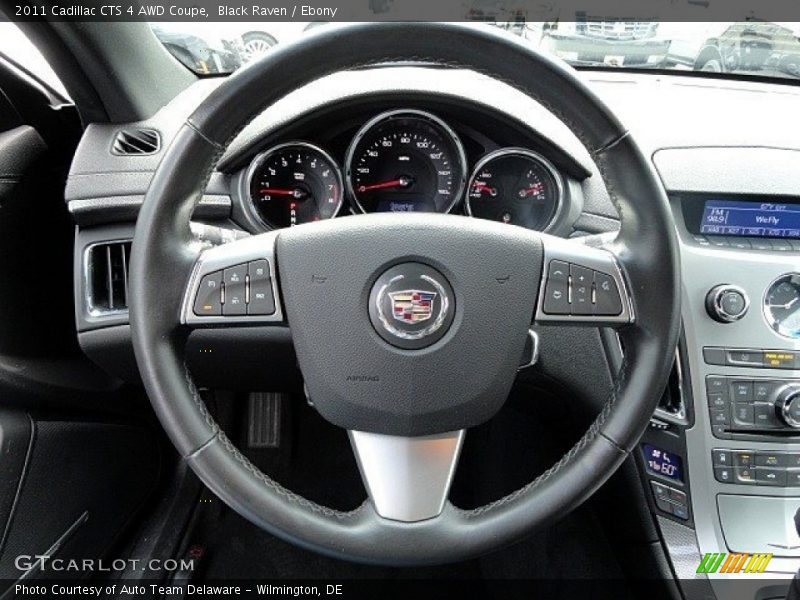 Black Raven / Ebony 2011 Cadillac CTS 4 AWD Coupe