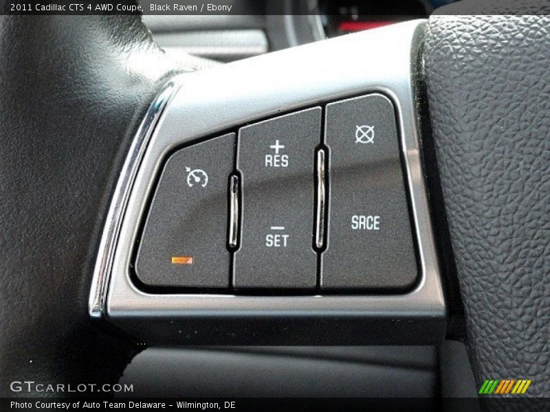 Black Raven / Ebony 2011 Cadillac CTS 4 AWD Coupe