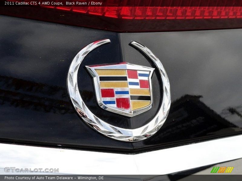 Black Raven / Ebony 2011 Cadillac CTS 4 AWD Coupe