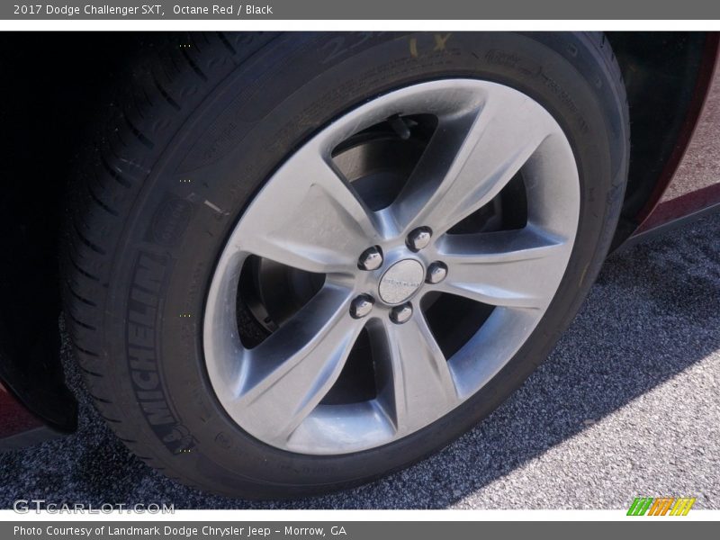 Octane Red / Black 2017 Dodge Challenger SXT