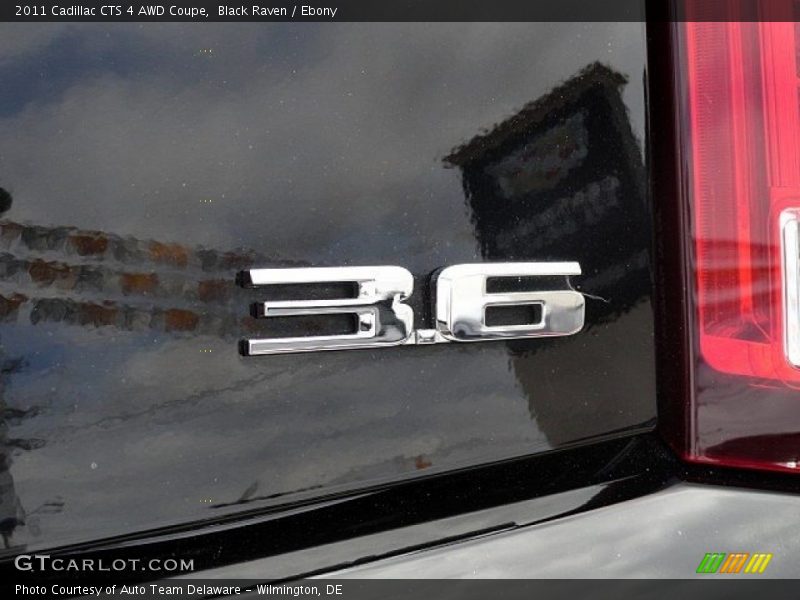 Black Raven / Ebony 2011 Cadillac CTS 4 AWD Coupe