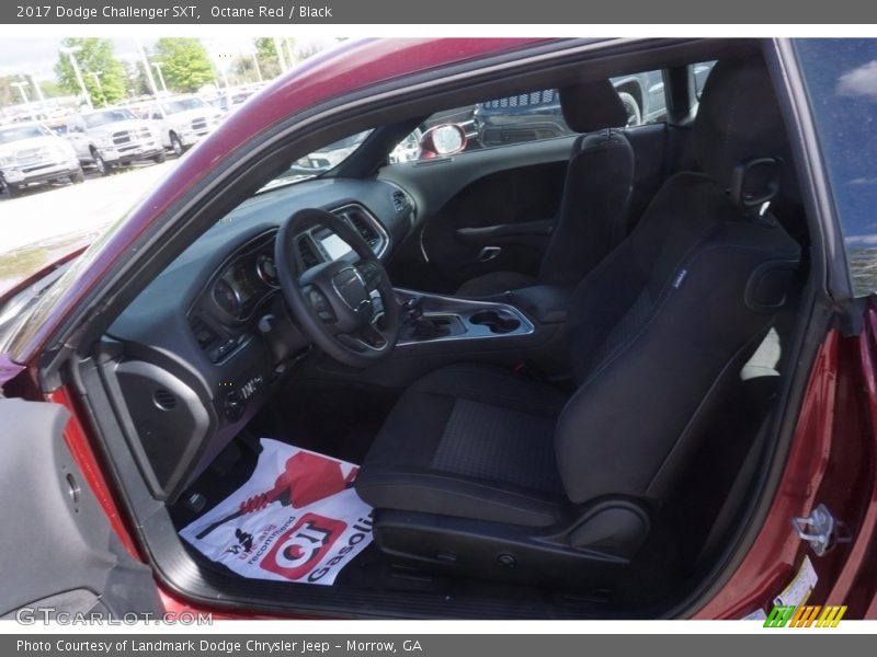 Octane Red / Black 2017 Dodge Challenger SXT