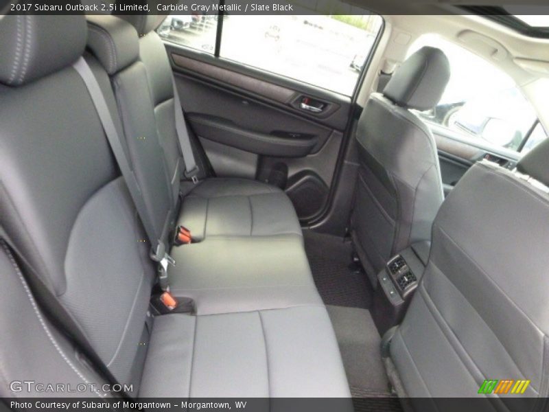 Carbide Gray Metallic / Slate Black 2017 Subaru Outback 2.5i Limited