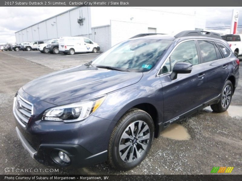 Carbide Gray Metallic / Slate Black 2017 Subaru Outback 2.5i Limited