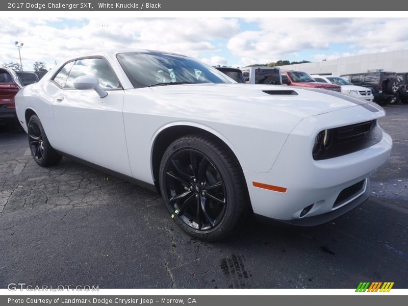 White Knuckle / Black 2017 Dodge Challenger SXT