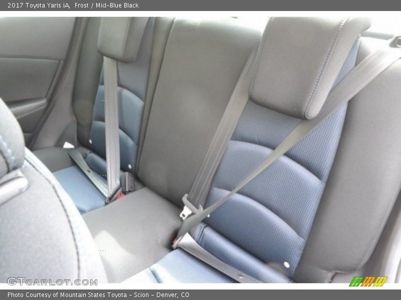 Frost / Mid-Blue Black 2017 Toyota Yaris iA
