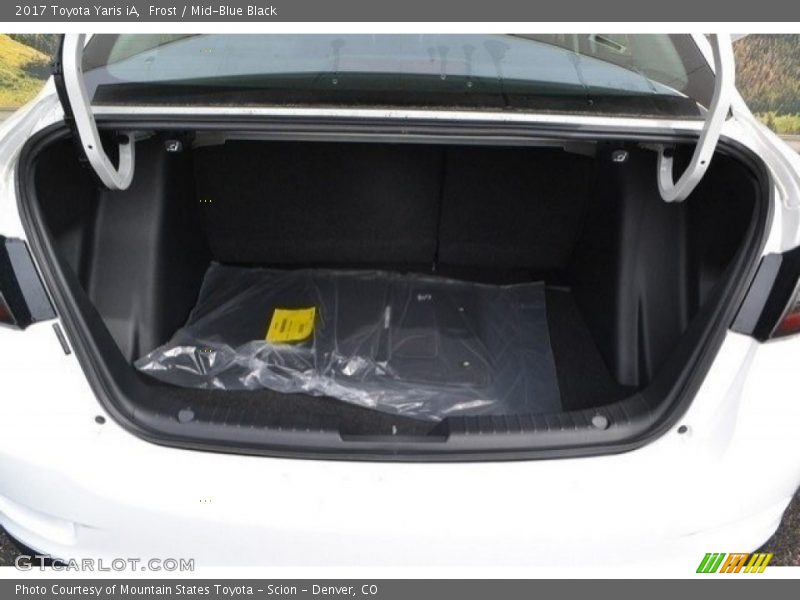 Frost / Mid-Blue Black 2017 Toyota Yaris iA