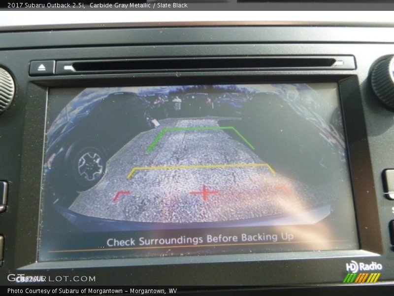 Carbide Gray Metallic / Slate Black 2017 Subaru Outback 2.5i