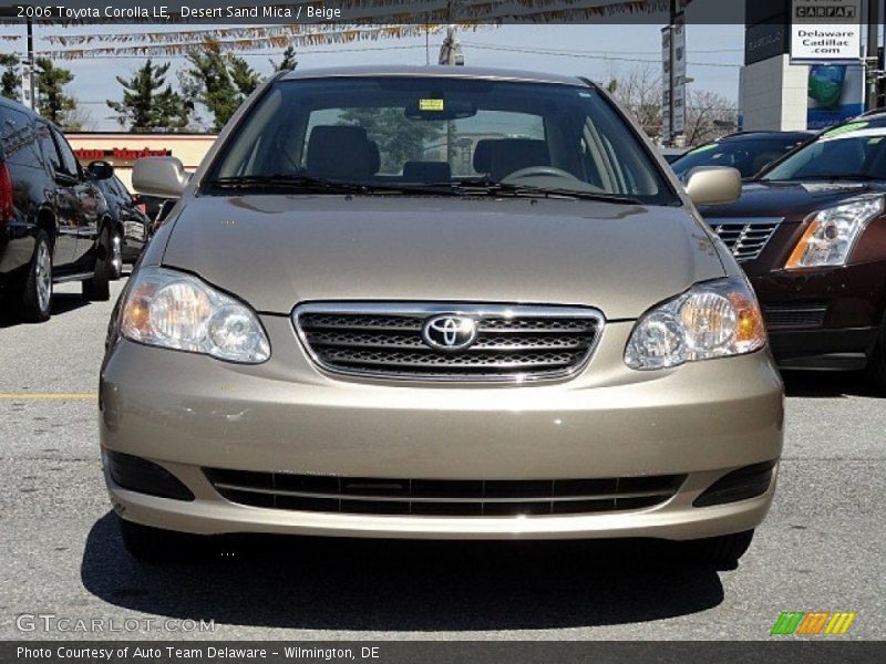 Desert Sand Mica / Beige 2006 Toyota Corolla LE