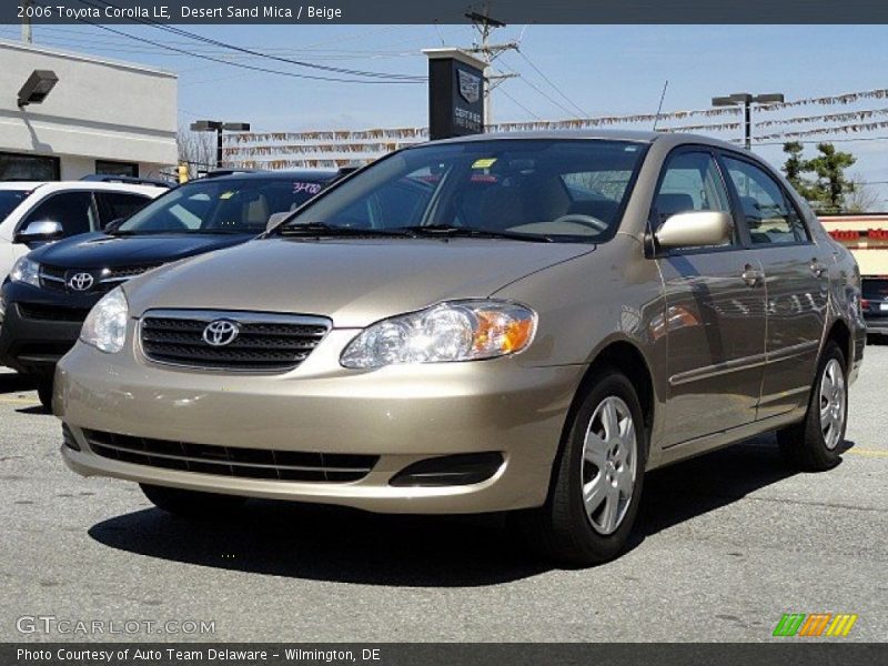 Desert Sand Mica / Beige 2006 Toyota Corolla LE