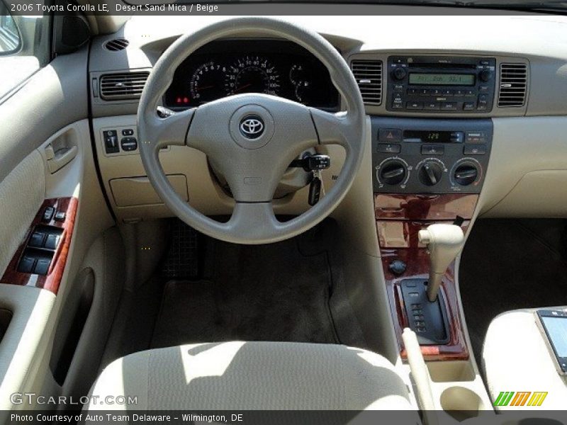 Desert Sand Mica / Beige 2006 Toyota Corolla LE