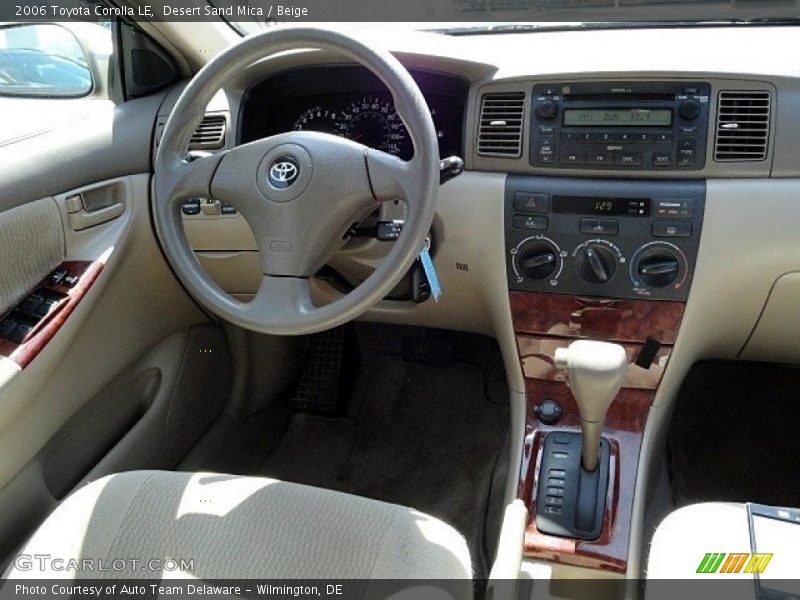 Desert Sand Mica / Beige 2006 Toyota Corolla LE