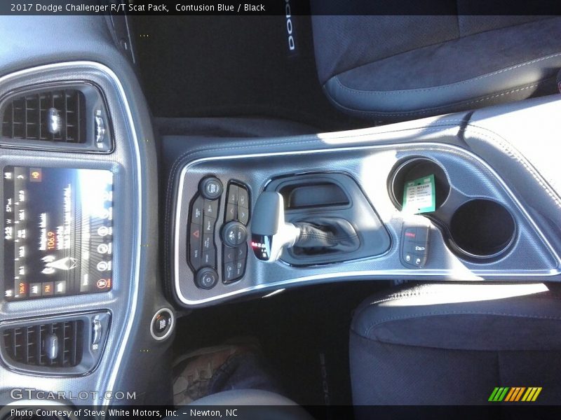 Contusion Blue / Black 2017 Dodge Challenger R/T Scat Pack