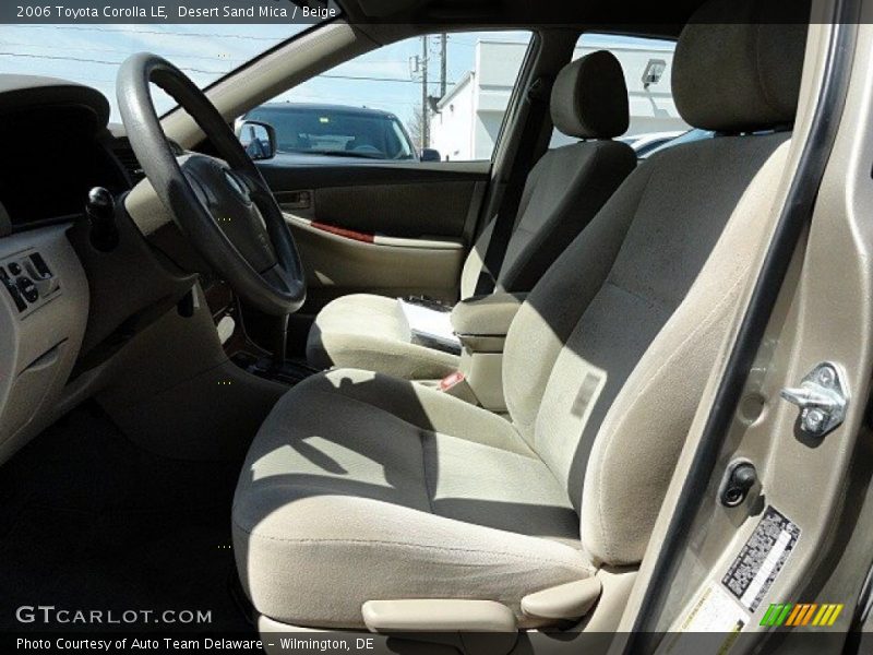 Desert Sand Mica / Beige 2006 Toyota Corolla LE