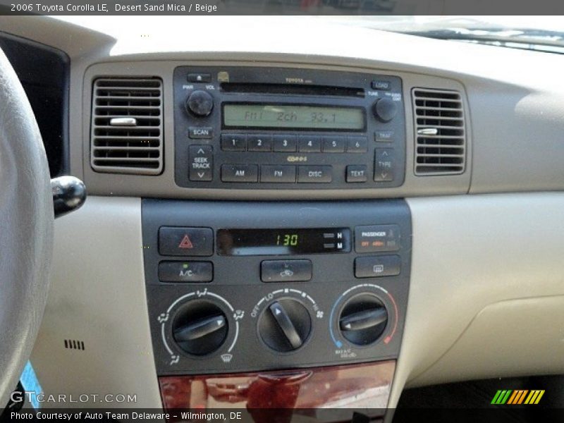 Desert Sand Mica / Beige 2006 Toyota Corolla LE