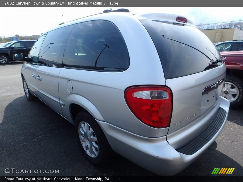 Bright Silver Metallic / Taupe 2002 Chrysler Town & Country EX