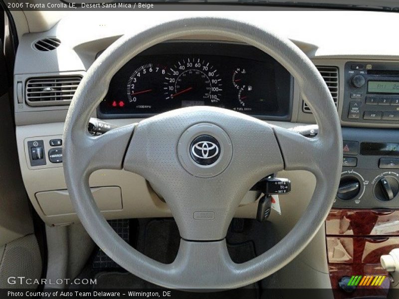 Desert Sand Mica / Beige 2006 Toyota Corolla LE