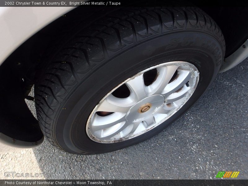 Bright Silver Metallic / Taupe 2002 Chrysler Town & Country EX