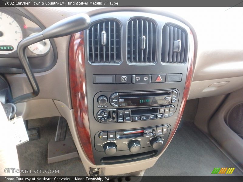 Bright Silver Metallic / Taupe 2002 Chrysler Town & Country EX