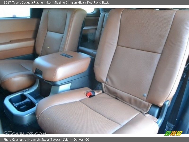 Rear Seat of 2017 Sequoia Platinum 4x4