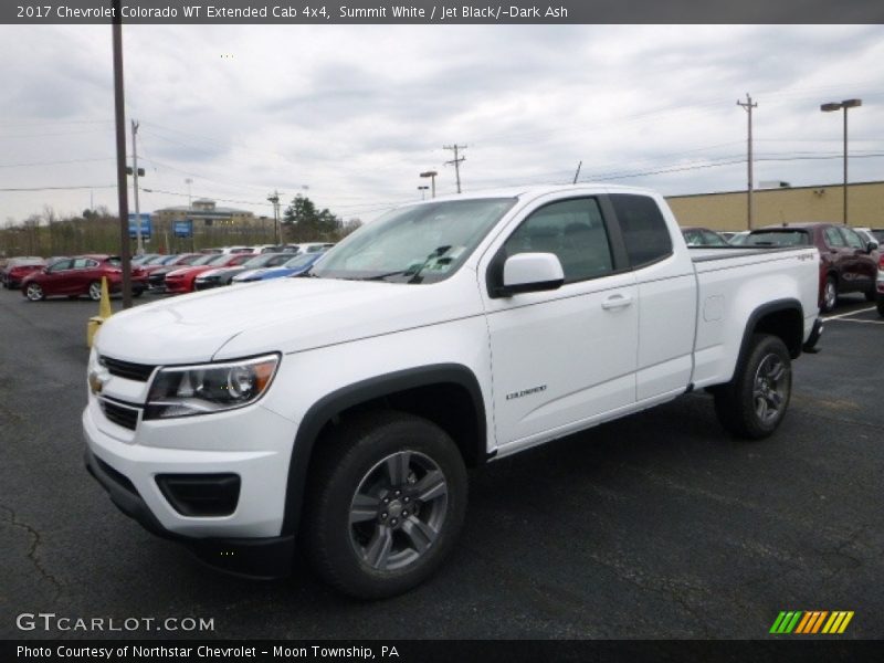 Front 3/4 View of 2017 Colorado WT Extended Cab 4x4