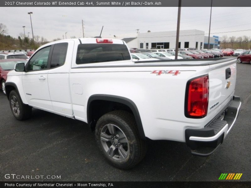 Summit White / Jet Black/­Dark Ash 2017 Chevrolet Colorado WT Extended Cab 4x4