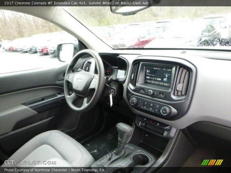 Summit White / Jet Black/­Dark Ash 2017 Chevrolet Colorado WT Extended Cab 4x4