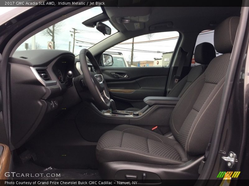 Front Seat of 2017 Acadia SLE AWD