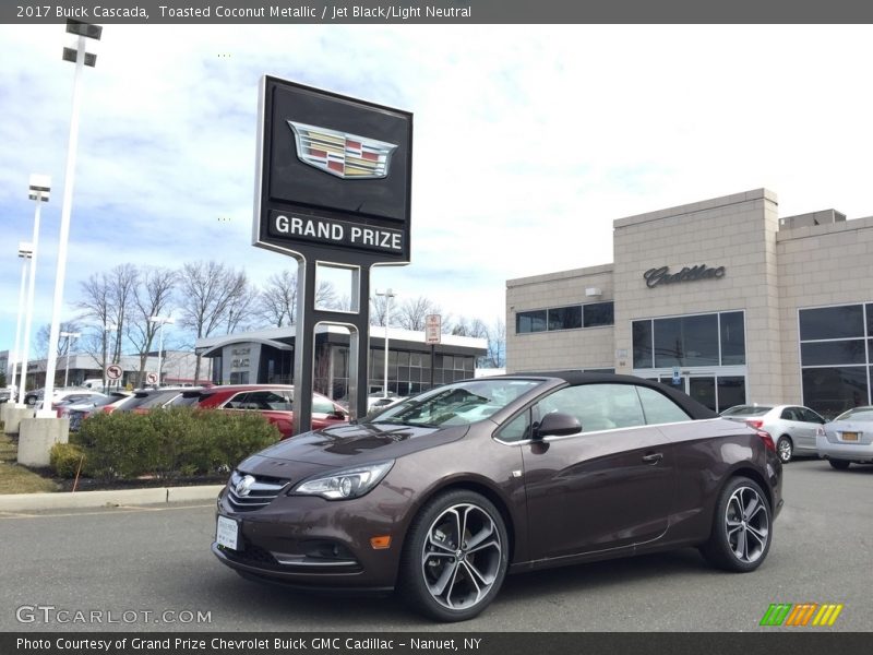 Toasted Coconut Metallic / Jet Black/Light Neutral 2017 Buick Cascada