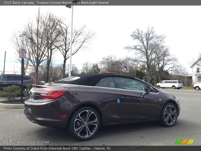 Toasted Coconut Metallic / Jet Black/Light Neutral 2017 Buick Cascada