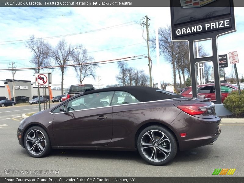 Toasted Coconut Metallic / Jet Black/Light Neutral 2017 Buick Cascada